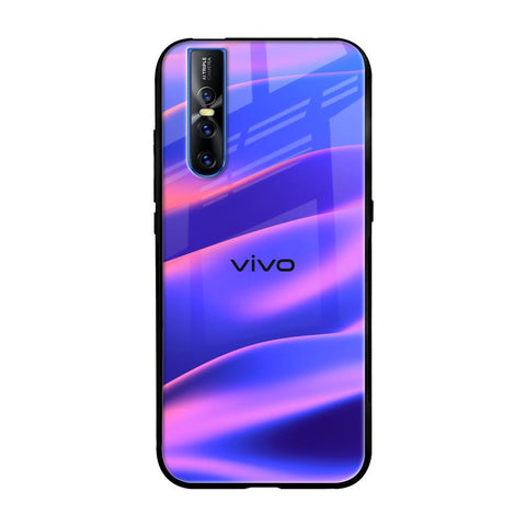 Colorful Dunes Vivo V15 Pro Glass Back Cover Online