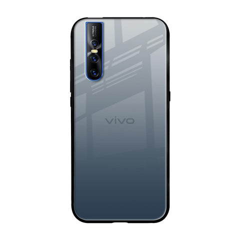 Smokey Grey Color Vivo V15 Pro Glass Back Cover Online