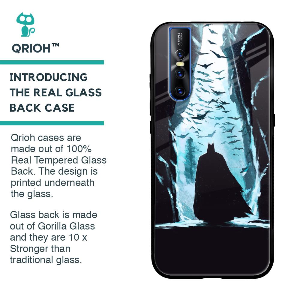 Dark Man In Cave Glass Case for Vivo V15 Pro