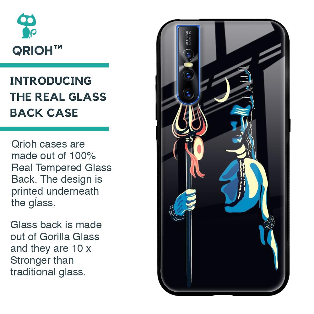 Mahakal Glass Case For Vivo V15 Pro
