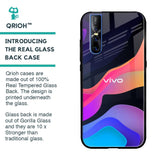 Colorful Fluid Glass Case for Vivo V15 Pro