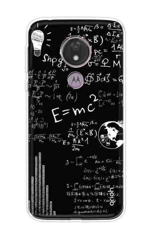 Equation Doodle Motorola Moto G7 Power Back Cover