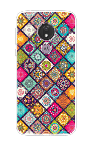 Multicolor Mandala Motorola Moto G7 Power Back Cover