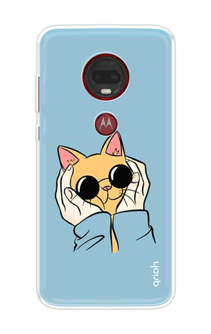 Attitude Cat Motorola Moto G7 Plus Back Cover