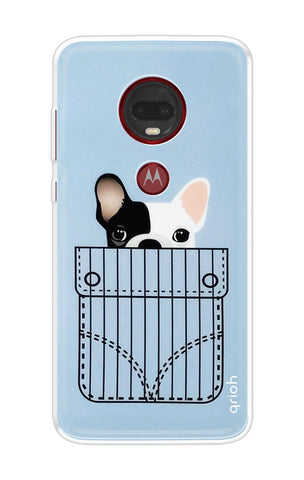 Cute Dog Motorola Moto G7 Plus Back Cover