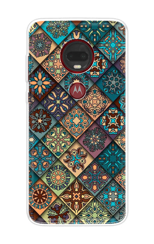 Retro Art Motorola Moto G7 Plus Back Cover