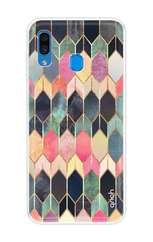 Shimmery Pattern Samsung Galaxy A30 Back Cover