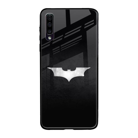 Super Hero Logo Samsung Galaxy A50 Glass Back Cover Online