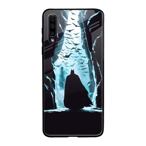 Dark Man In Cave Samsung Galaxy A50 Glass Back Cover Online