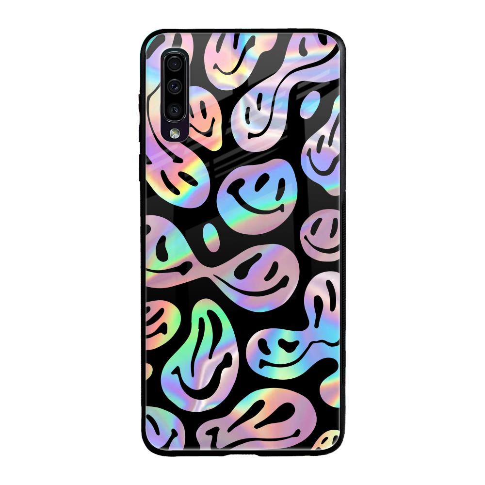 Acid Smile Samsung Galaxy A50 Glass Back Cover Online