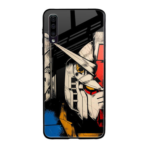 Transformer Art Samsung Galaxy A50 Glass Back Cover Online
