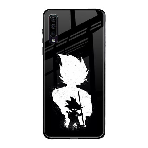 Monochrome Goku Samsung Galaxy A50 Glass Back Cover Online