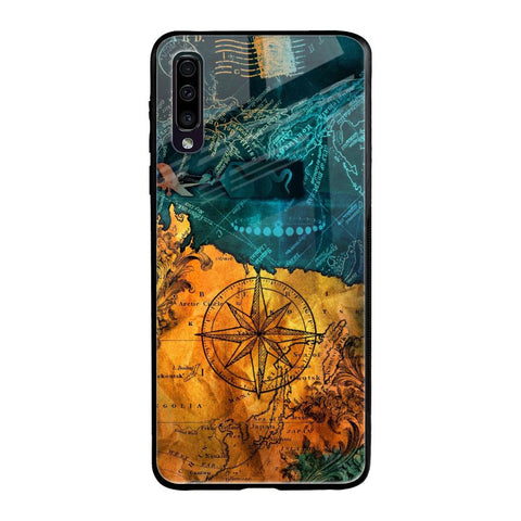 Architecture Map Samsung Galaxy A50 Glass Back Cover Online