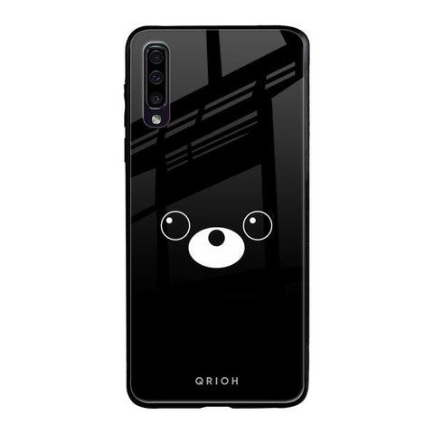 Cute Bear Samsung Galaxy A50 Glass Back Cover Online