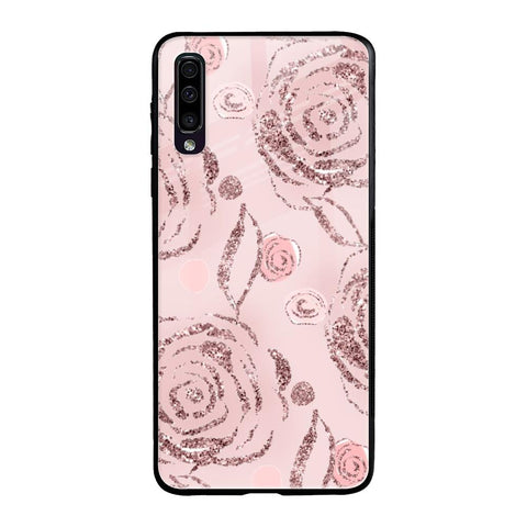 Shimmer Roses Samsung Galaxy A50 Glass Cases & Covers Online