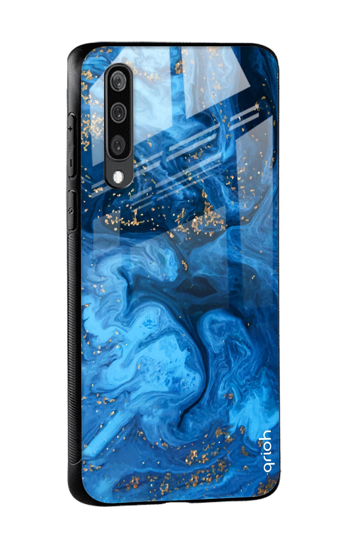 Gold Sprinkle Glass case for Samsung Galaxy A50
