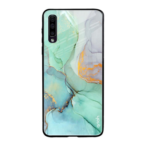 Green Marble Samsung Galaxy A50 Glass Cases & Covers Online