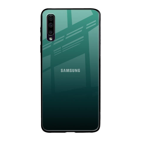 Palm Green Samsung Galaxy A50 Glass Back Cover Online