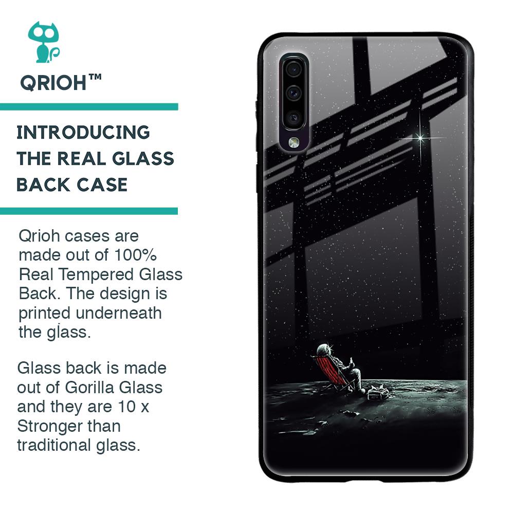 Relaxation Mode On Glass Case For Samsung Galaxy A50