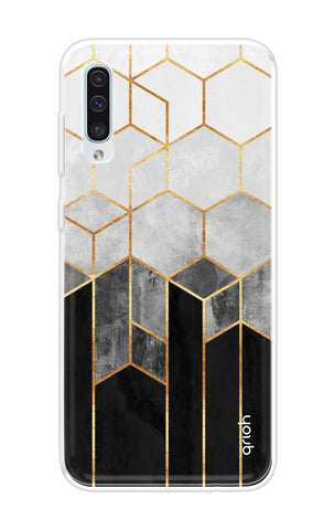 Hexagonal Pattern Samsung Galaxy A50 Back Cover