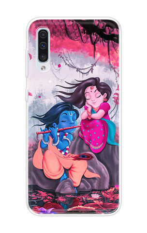 Radha Krishna Art Samsung Galaxy A50 Back Cover