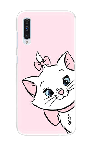 Cute Kitty Samsung Galaxy A50 Back Cover