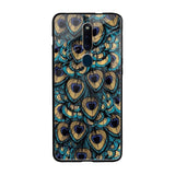 Peacock Feathers Oppo F11 Pro Glass Cases & Covers Online