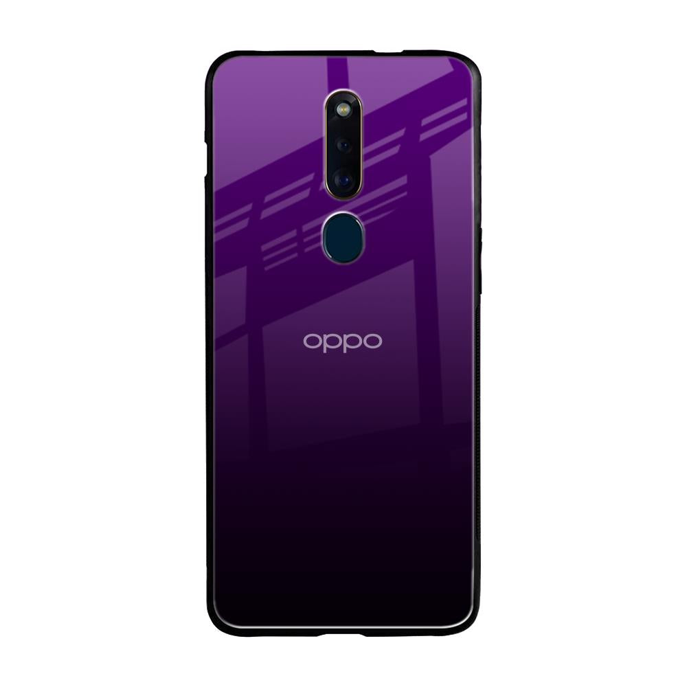 Harbor Royal Blue Oppo F11 Pro Glass Back Cover Online