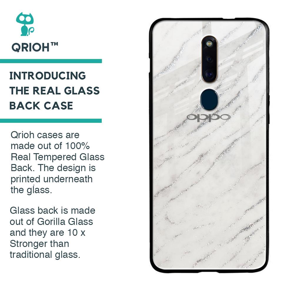 Polar Frost Glass Case for Oppo F11 Pro