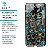 Peacock Feathers Glass case for Oppo F11 Pro
