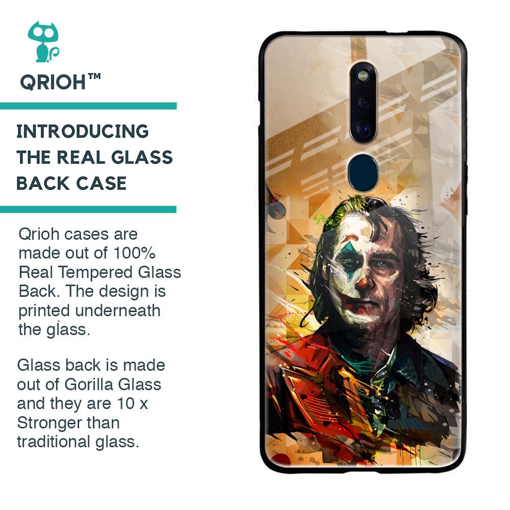 Psycho Villain Glass Case for Oppo F11 Pro