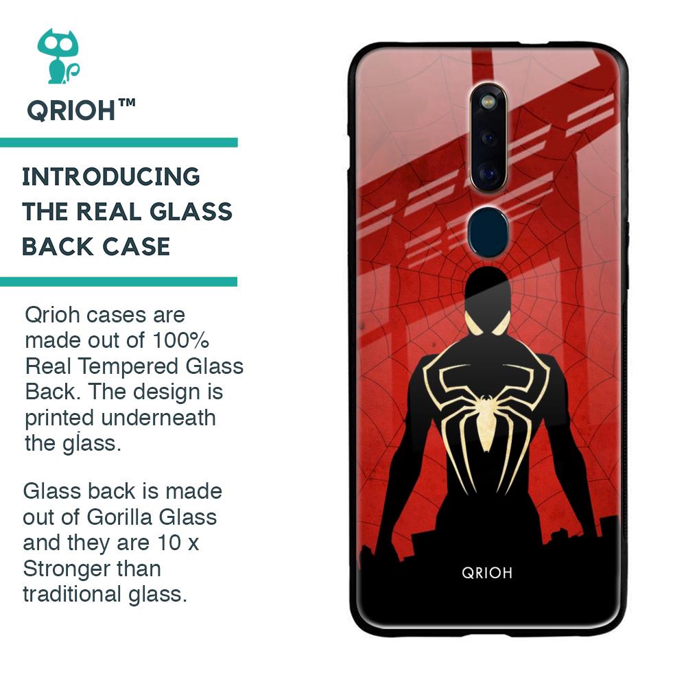Mighty Superhero Glass Case for Oppo F11 Pro