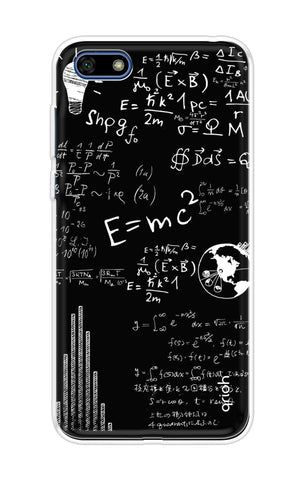 Equation Doodle Huawei Y5 lite 2018 Back Cover