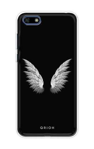 White Angel Wings Huawei Y5 lite 2018 Back Cover