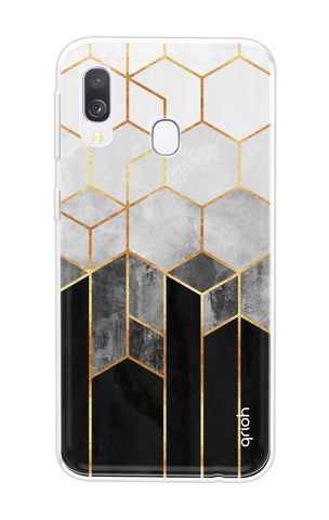 Hexagonal Pattern Samsung Galaxy A40 Back Cover