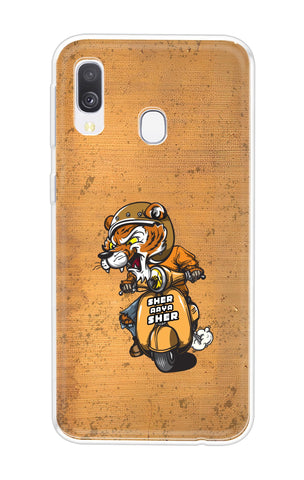 Jungle King Samsung Galaxy A40 Back Cover