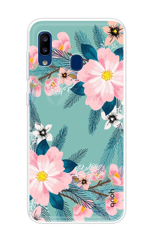 Wild flower Samsung Galaxy A20 Back Cover