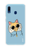 Attitude Cat Samsung Galaxy A20 Back Cover