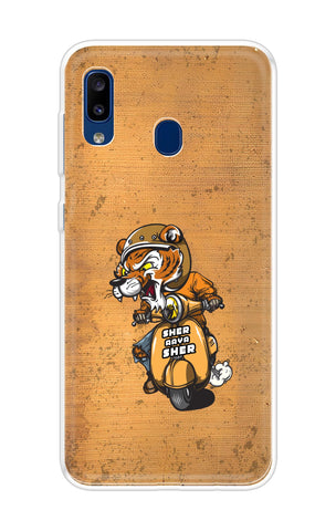 Jungle King Samsung Galaxy A20 Back Cover