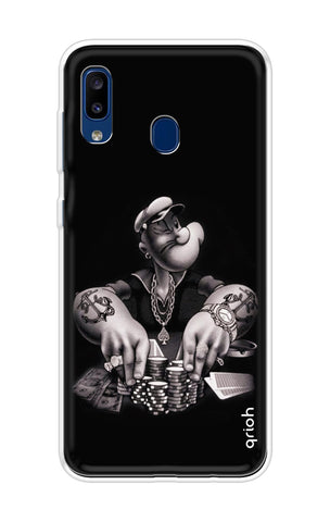 Rich Man Samsung Galaxy A20 Back Cover