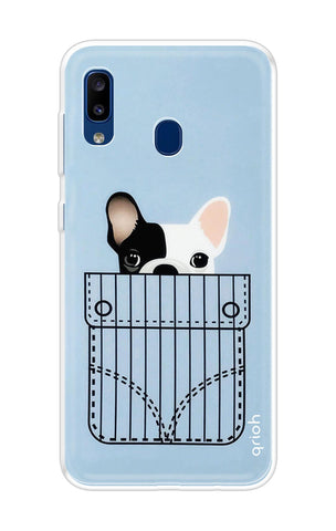 Cute Dog Samsung Galaxy A20 Back Cover