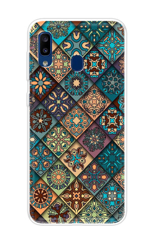 Retro Art Samsung Galaxy A20 Back Cover