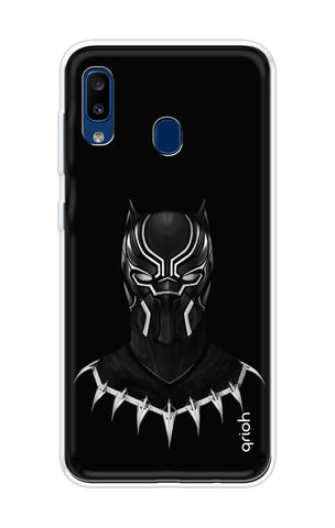 Dark Superhero Samsung Galaxy A20 Back Cover