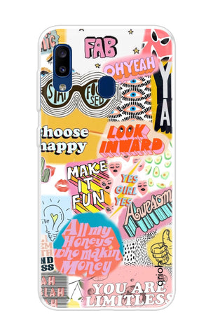 Make It Fun Samsung Galaxy A20 Back Cover