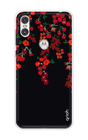 Floral Deco Motorola One Back Cover
