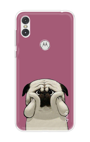 Chubby Dog Motorola One Back Cover