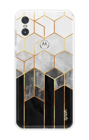 Hexagonal Pattern Motorola One Back Cover