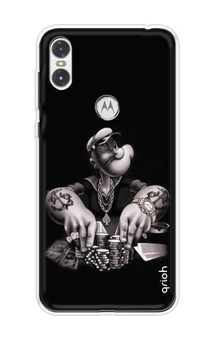 Rich Man Motorola One Back Cover