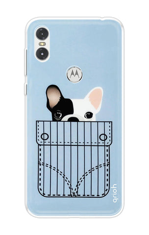 Cute Dog Motorola One Back Cover