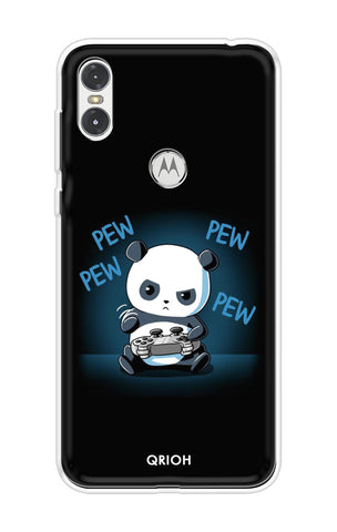 Pew Pew Motorola One Back Cover